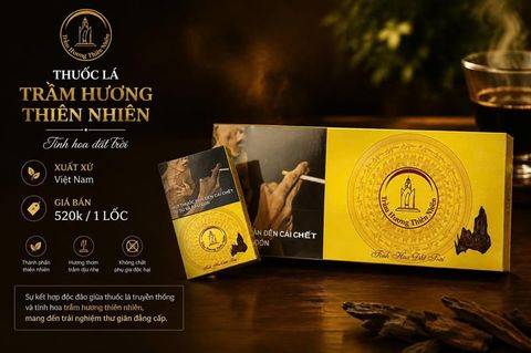 Thuốc lá Trầm Hương Thiên Nhiên - Thuốc Lá Chính Hãng