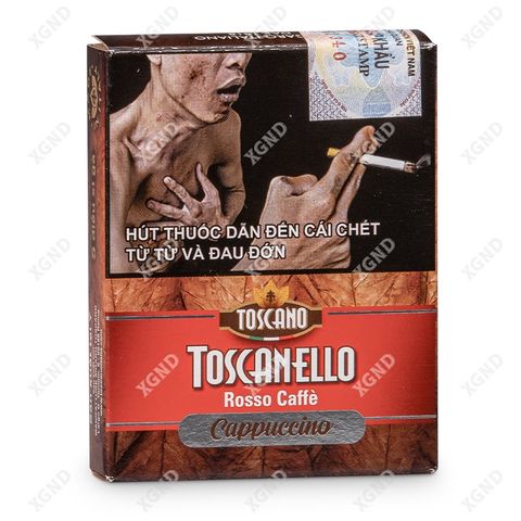 Cigar Mini Toscano Toscanello Rosso Caffe Cappuccino - Xì Gà Sữa Ý Chính Hãng
