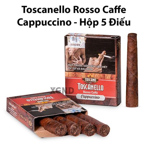 Cigar Mini Toscano Toscanello Rosso Caffe Cappuccino - Xì Gà Sữa Ý Chính Hãng