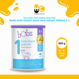  Sữa dinh dưỡng công thức Bubs Easy-digest Goat Milk Infant Formula 1 