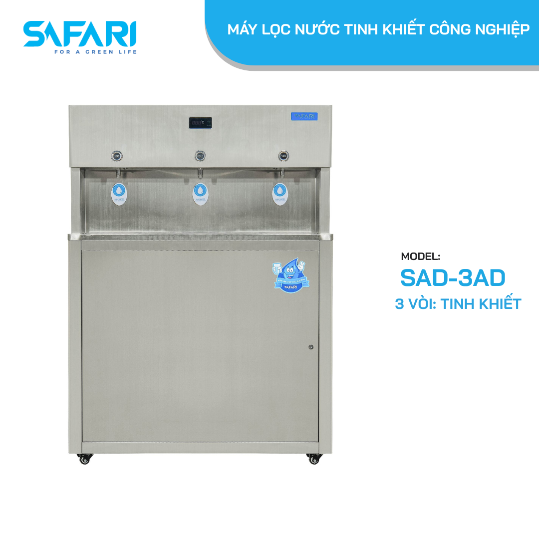 Máy lọc nước tinh khiết công nghiệp SAFARI SAD-3AD