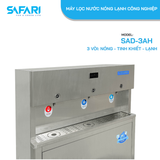Máy lọc nước nóng lạnh công nghiệp SAFARI SAD-3AH
