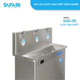 Máy lọc nước tinh khiết công nghiệp SAFARI SAD-3S