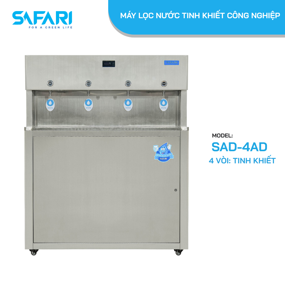 Máy lọc nước tinh khiết công nghiệp SAFARI SAD-4AD