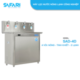 Máy lọc nước nóng lạnh công nghiệp SAFARI SAD-4D