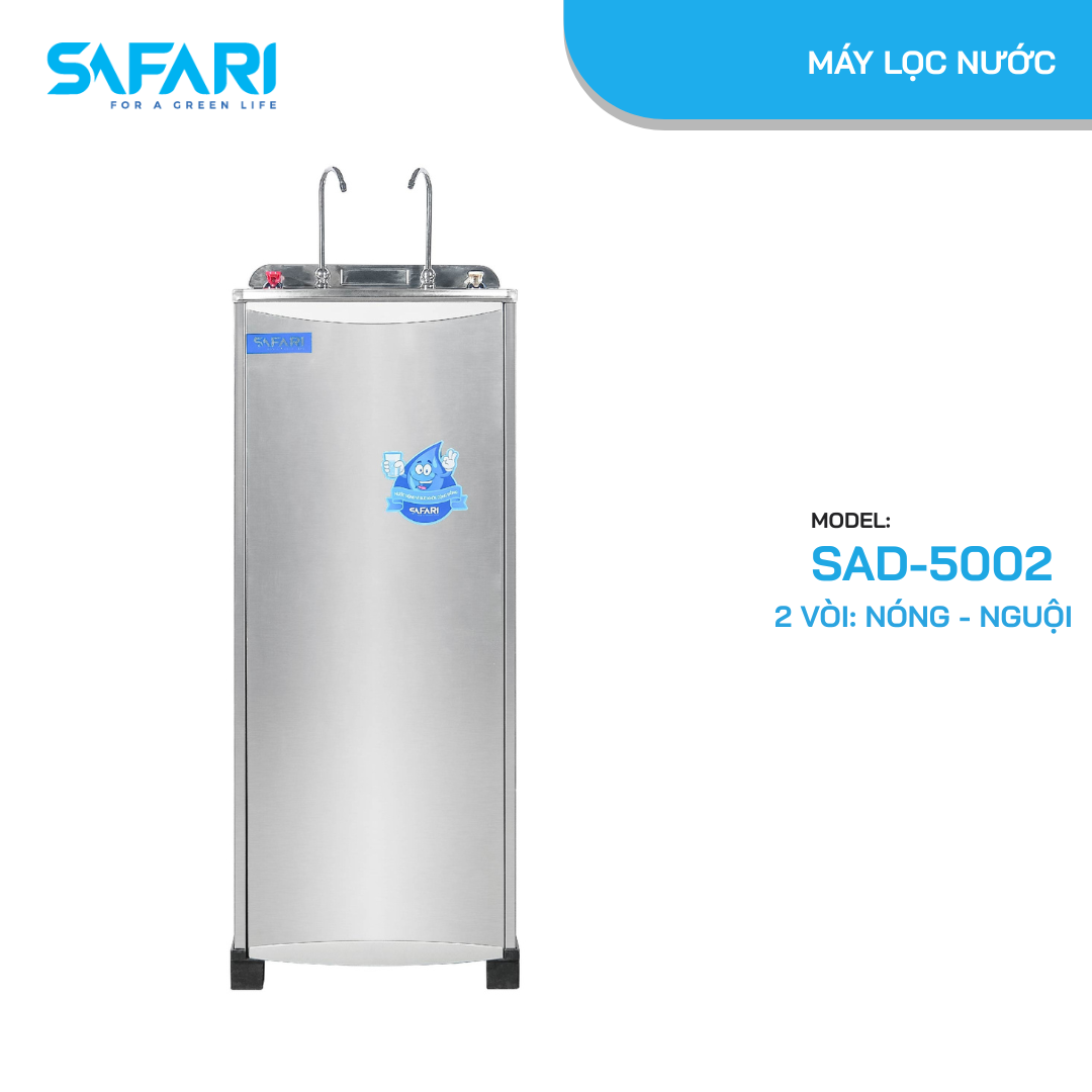 Máy lọc nước nóng nguội SAFARI SAD-5002
