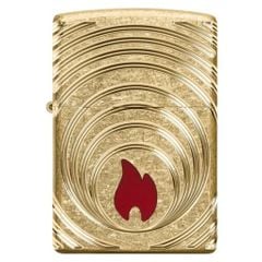 Zippo Coty 2026 Collectible of the Year Asia – GENERATIONS Armor® Tumbled Brass – Zippo 47219