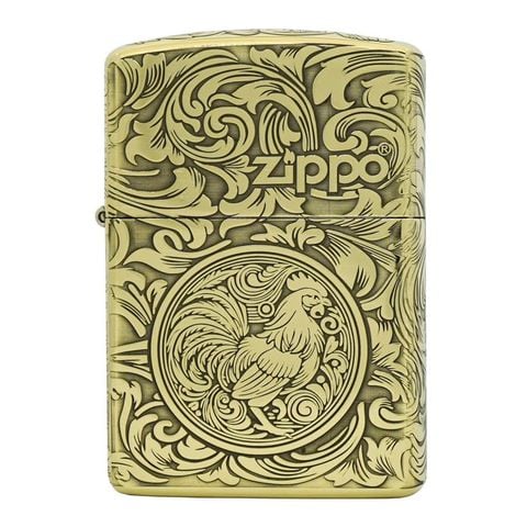 Bật lửa Zippo Armor Limited chủ đề 12 con giáp tuổi Dậu