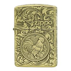 Bật lửa Zippo Armor Limited chủ đề 12 con giáp tuổi Dậu