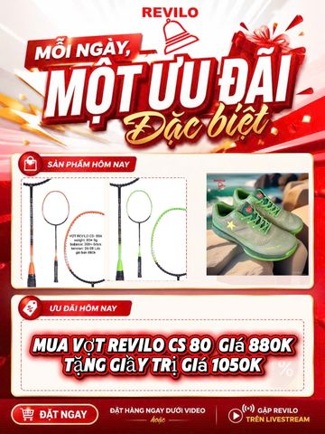  MUA VỢT TẶNG GIẦY 