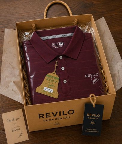  Áo Revilo nam cổ bẻ RA29 