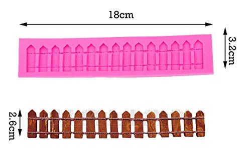 Khuôn silicon dây viền hàng rào mỏng dài 15,5cm ( TC225 )
