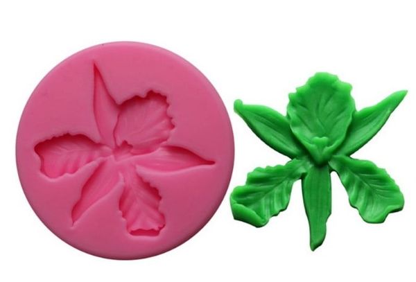 Khuôn Silicon Fondant Hoa Lan Vũ Nữ Mỏng Nhỏ 4,6cm ( TC058 ) CÒN NHIỀU