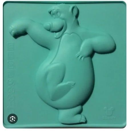 Khuôn silicon làm fondant Gấu 8,6cm ( SM1990 )