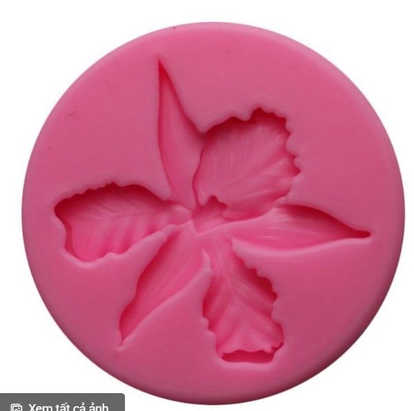 Khuôn Silicon Fondant Hoa Lan Vũ Nữ Mỏng Nhỏ 4,6cm ( TC058 ) CÒN NHIỀU