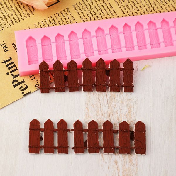 Khuôn silicon dây viền hàng rào mỏng dài 15,5cm ( TC225 )