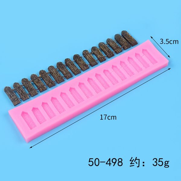 Khuôn silicon dây viền hàng rào mỏng dài 15,5cm ( TC225 )