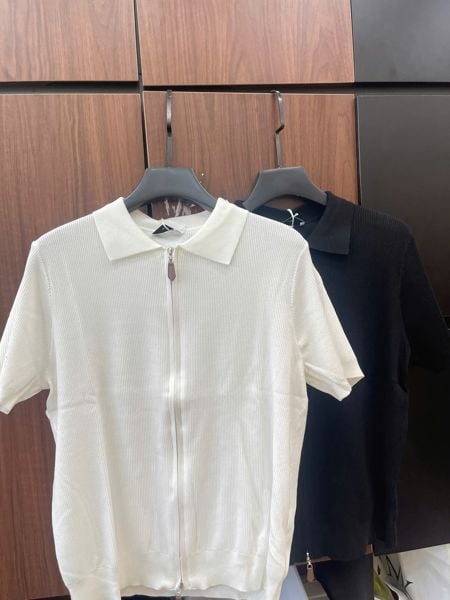  Polo Len QC XT M9856 Khoá Kéo 
