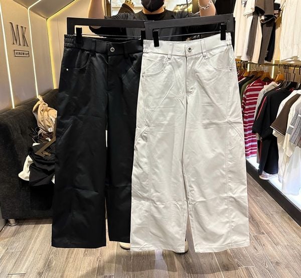  Quần Kaki Suông QC Z7302 Trơn 