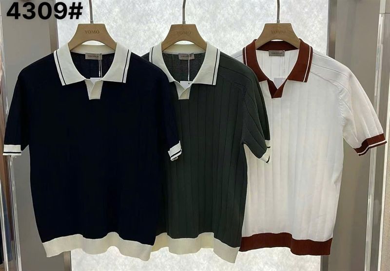  Polo Len QC 4309 Cổ V Cải Cổ 