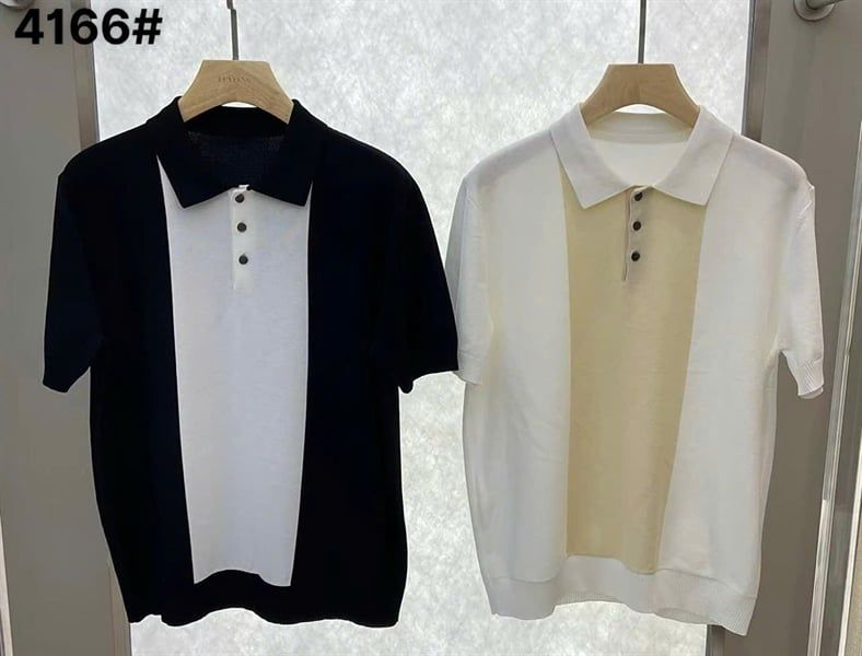 Polo Len QC 4186 Phối 2 Màu 