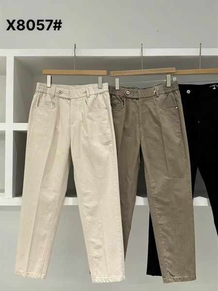  [ẢNH THẬT] Quần Jean Nam Ống Đứng Trơn 8057 