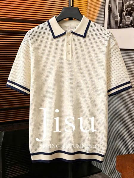  Polo Len QC 3357 Viền Cổ Và Tay 