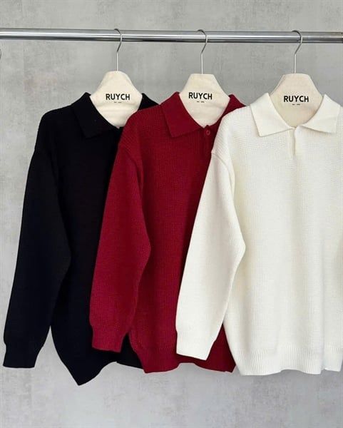  Polo Len DT QC 881 Trơn 