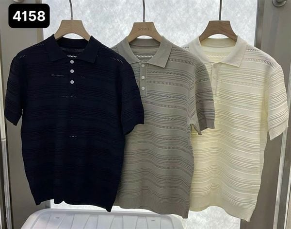  Polo Len QC 4158 Vân 