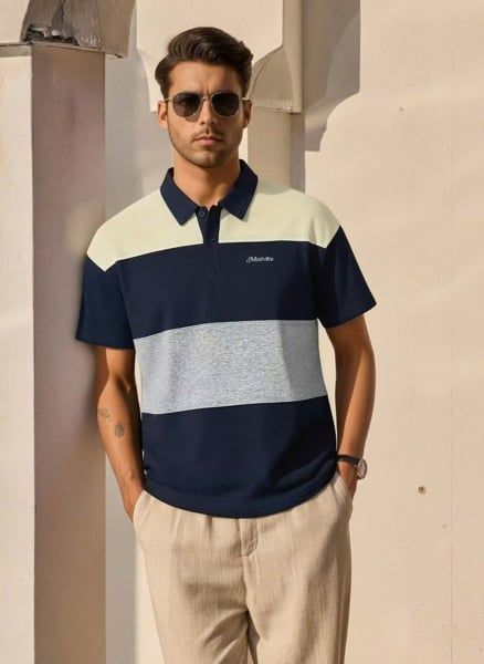  Polo QC N7058 Chữ Motivate 