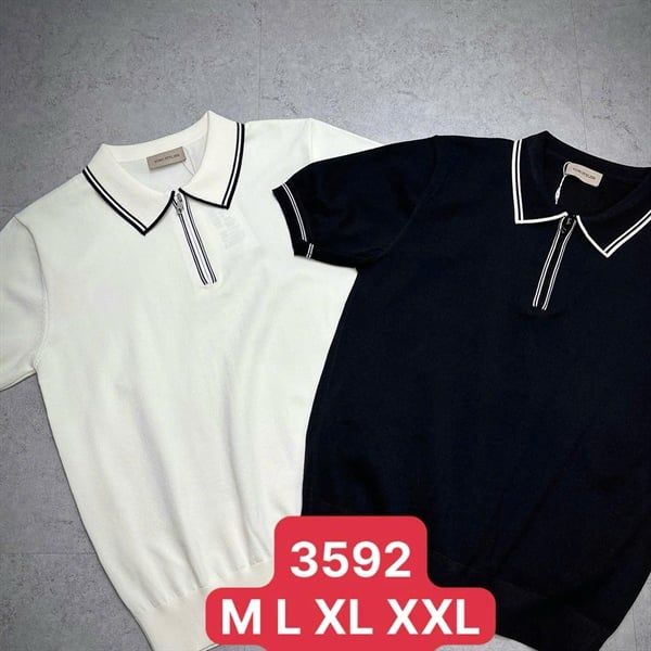  HĐ Polo Len QC 3592 Cổ Khóa 