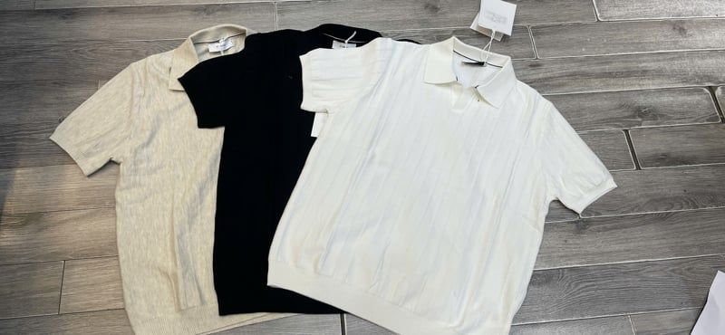  Polo Len QC XT M9229 Cổ V 
