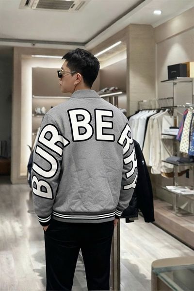  AK Bomber Nỉ SC Moncler Chữ Lưng 