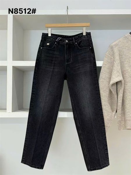  Jean Ống Đứng QC XT N8512 Trơn 