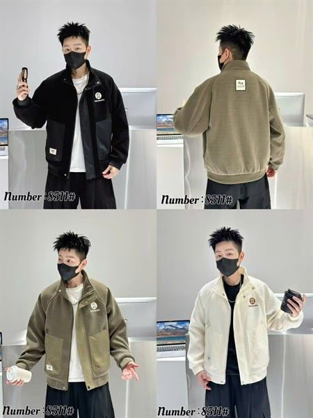  AK Nhung QC 8511 Cổ Đứng 