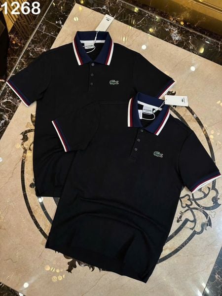  Polo SC Lacoste Cải Cổ Và Tay 26 