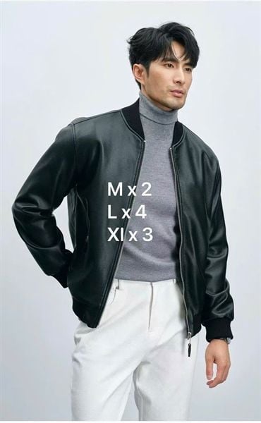  AK Bomber Da QC 824 Lót Lông 