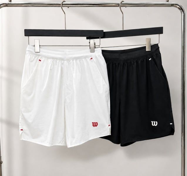  Short Gió Wilon Logo Đùi 