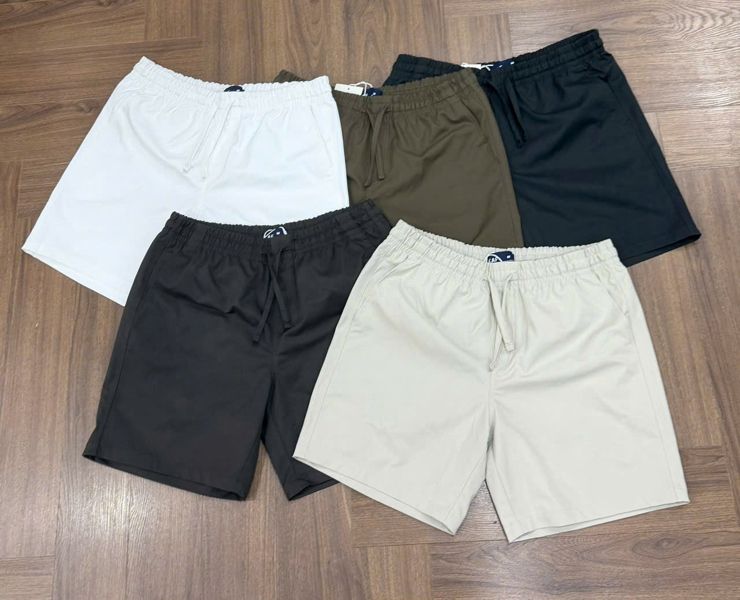  Short Kaki KAF Trơn 26 