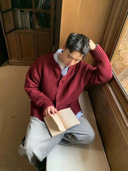  AK Cardigan QC 68956 Trơn 