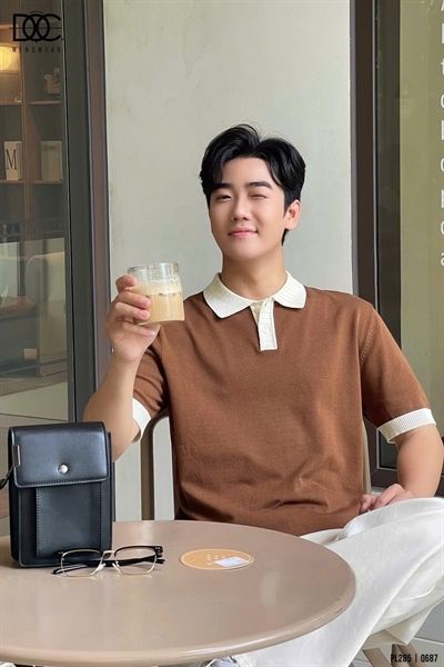  HĐ Polo Len QC 4162 Cải Cổ Và Tay 