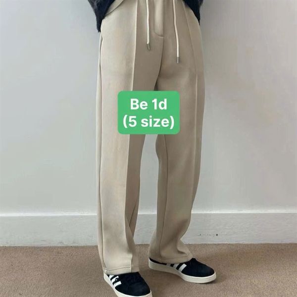  HĐ Quần Nỉ Suông QC 5330 Trơn 