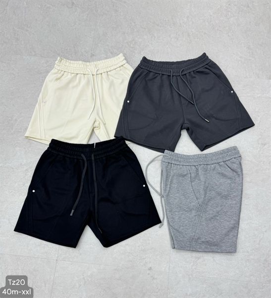  Short Nỉ QC D040 Trơn 
