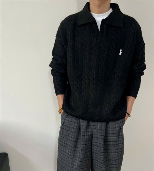  Polo Len QC 862 Logo Ngựa 