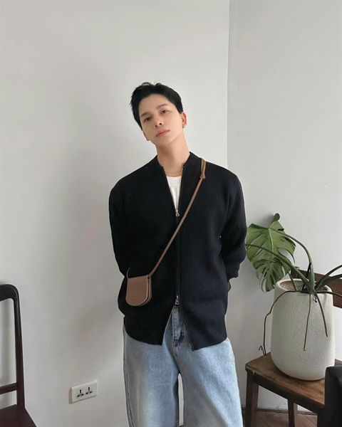  AK Cardigan QC XT M09 Trơn 