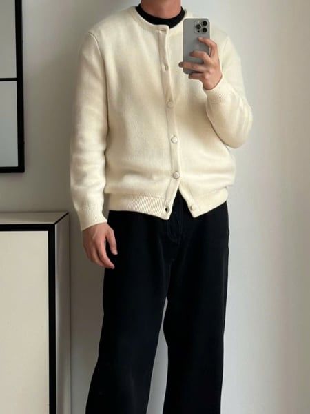  AK Cardigan QC 8209 Trơn 