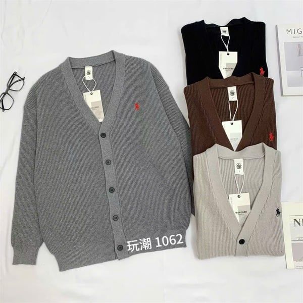  AK Cardigan QC Wan 1062 Logo Ngựa 