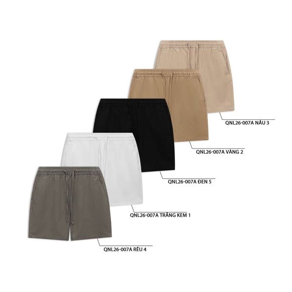  HĐ Short Đũi Underness Trơn 