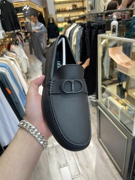  Giày Moca SC Dior Khuy CD 