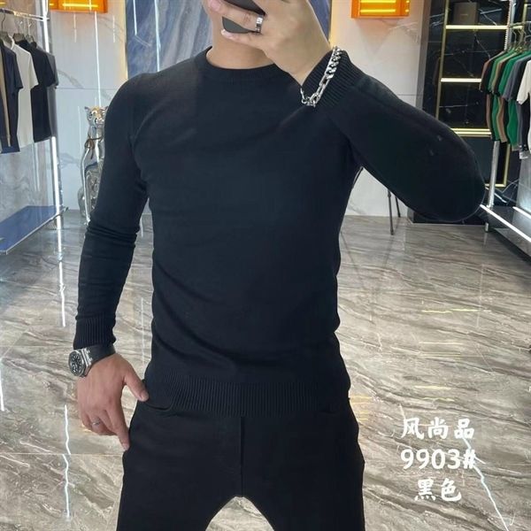  MK Áo Len Cổ Tròn QC 9903 Trơn 